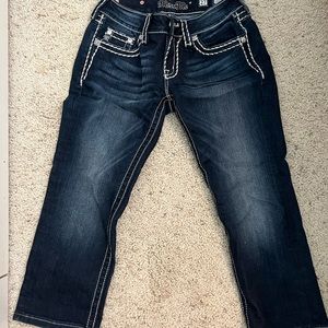 Miss Me Crop Pants Size 27